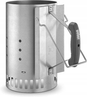 Príslušenstvo pre rýchle zapálenie grilu - Uhoľný bojovník Chimney Grill Weber rýchlo