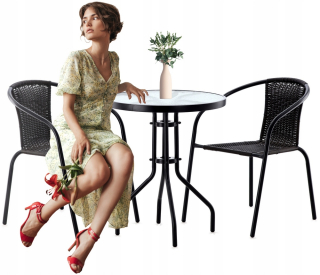 Záhradná zostava nábytku - Záhradný ostrov Bari Garden Furniture Terrace Set