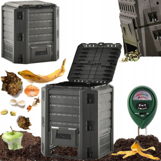 Kompostér do záhrady - Garden Composter 380L z nehrdzavejúcej tuhej eko!