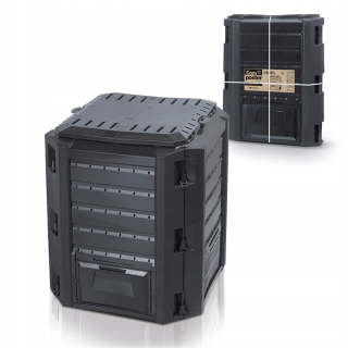 Kompostér do záhrady - Záhradný kompost prosperplast compogreen 380l