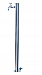 Záhradný kohútik, ventil - Záhradný kohútik Hydrant 100 cm bočné pripojenie 1/2 ''