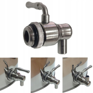 Sud - Tap guľový ventil 1/2 palca 1/2 "pre hlavne vyrobenú z nehrdzavejúcej ocele Inox Kranik