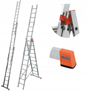 Krause Monto Ladder 3x10 úrovne 129680 7,65 m