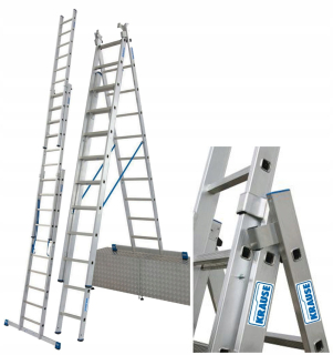 Krause stabilo 3x10 rebrík pre schody 133762 7,65 m