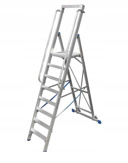 Krause stabilo rebrík s plošinou 6 stupňov 127761