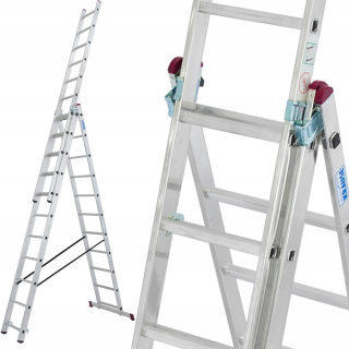 Krause Hliníkový rebrík 3x11 Corda 7,25 m 030429