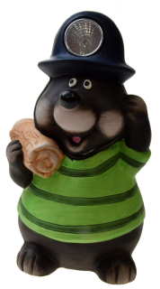 Mole Mole LED záhradná figurína pre záhradu 25 cm