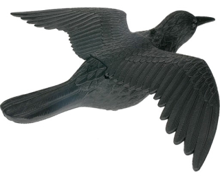 Raven v lete 58 cm figurína havranu vo letovej dekorácii