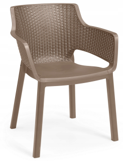 Záhradná stolička - Eva Cappuccino - Kreslo Keter Garden