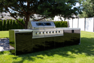 Plynový gril - Garden Grill Grzt Grill pokrýva 47x60 cm
