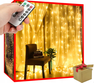300 LED USB 3x3m curtain Light Curtain
