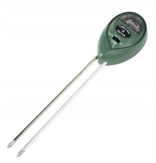 Tester substrátu - Kyslý meter 3in1 pH pôdny tester pôdy Zem