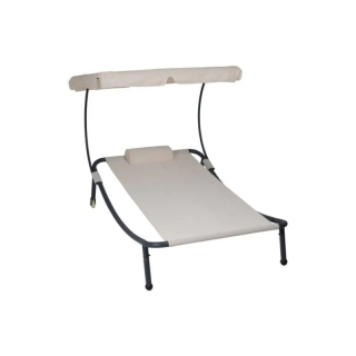 Záhradné lehátko - Garden Deckchair vyrobený z technorattan hnedého Vasto!