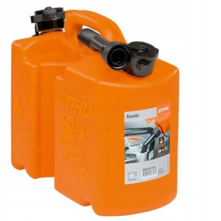 Olej do kosačky - Stihl Kombi 3L + 1,5L palivové kanister pre drevorubače pre Piła