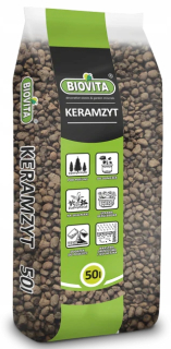 Expandovaná hlina - Záhradníctvo rozšírilo odvodnenie Biovita 8-16 mm 50 l