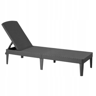 Záhradné lehátko - Keter Garden Deck Track Sunny Sunny Graphit