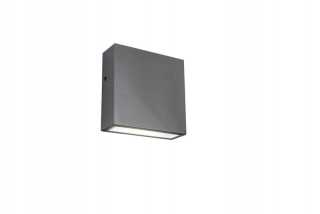 Záhradné nástenné svietidlo - Nástenná lampa gemini xf oceľ 5104004001 - lutec