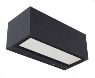 Záhradné nástenné svietidlo - Nástenná lampa Gemini Anthracite 5189112118 - Lutec