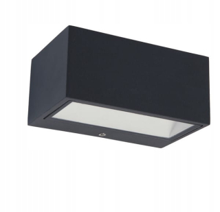 Záhradné nástenné svietidlo - Nástenná lampa Gemini Anthracite 5189113118 - Lutec