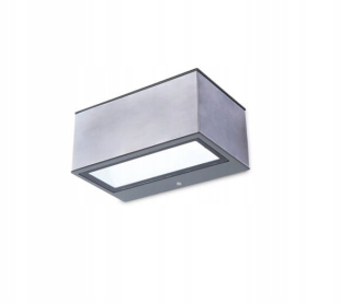 Záhradné nástenné svietidlo - Nástenná lampa gemini striebro 5189103118 - lutec