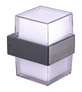 Záhradné nástenné svietidlo - Nástenná lampa Lars Square Wall 4000K AZ4507 - Azzardo