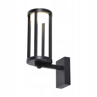 Záhradné nástenné svietidlo - LED záhradná nástenná lampa s dizajnérskym tvarom K-81