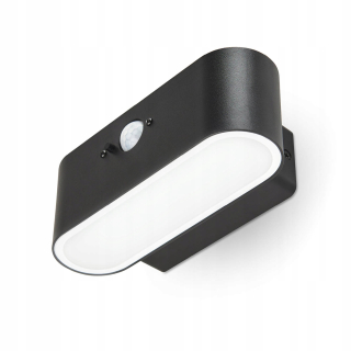 Záhradné nástenné svietidlo - Záhradná nástenná lampa Solárne osvetlenie vonku 2,5 W