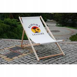 Záhradné lehátko - Klasický drevený bahama palubnýchair