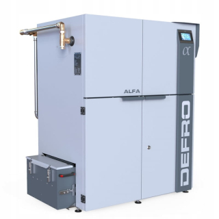 Oceľový kotol DEFRO ALFA 2 pre pelety 26 kW