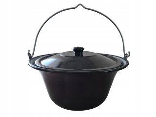 Kotlík na guláš - Maďarský kotol 10l pre grilované záhradné krb