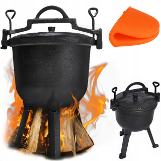 Kotlík na guláš - Caulted Cautdron 8 L + zadarmo