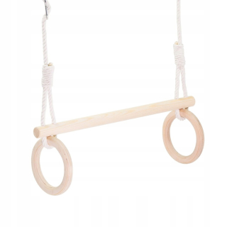 Záhradná hojdačka - Gymnastický kruh pre deti Swing 50x14x220c