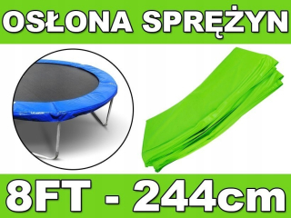 Kryt na kosačku - Ochranný golier pre jarnú Skyramiz Green for Garden Trampoline 244C