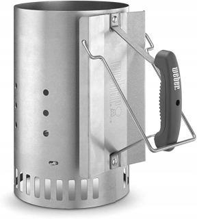 Príslušenstvo pre rýchle zapálenie grilu - Weber Chimney na zapálenie briquette uhoľného grilu