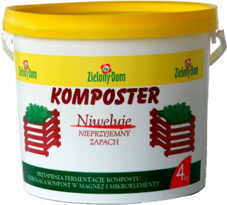 Prostriedok na kompostovanie - 4 kg-zelený dom