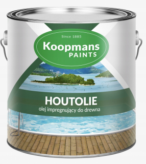Laky, farby na záhradný nábytok - Koopmans 112 HOUTOLIE UV Dub portugalský 2,5L