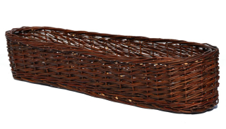 Wicker Channel Flowerpot Shell Basket Wicker 70