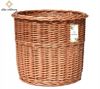 Obal na kvetináč - Bashing Bast pre kvetinový hrniec, prútený kvetinový hrniec vianočného stromčeka - 44 cm