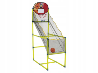 Basketbalové príslušenstvo pre deti - Hravý detský basketbalový kôš, súprava, dve lopty