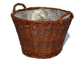 Obal na kvetináč - Pariečkový prútik ekonomického koša 55 cm