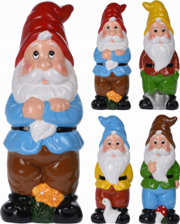 Záhradná figúrka - DWARF GARDEL DECORÁCIA 17X12X40CM 545111