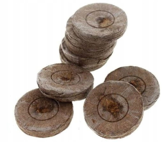 Záhradná pôda - Jiffy 4,4 mm rašelinové disky 100 ks