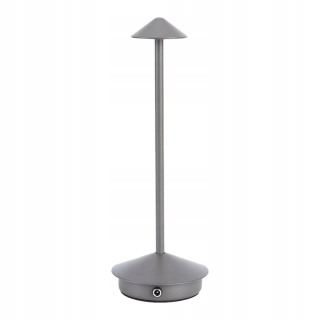 Záhradná žiarovka - Krištáľová nočná lampa.Kovová stolná lampa