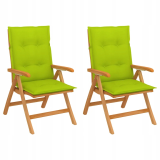 Záhradná stolička - Vidaxl 2-osobné záhradné stoličky Adirondack