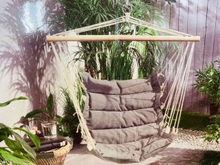 Závesné hojdacie kreslo - Gardenc Brazílska stolička 90 cm 100 kg