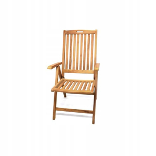 Záhradná stolička - Stolička vyrobená z Garth Teak