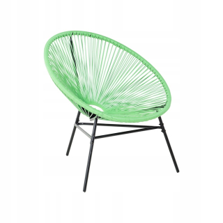 Záhradná stolička - Acapulco II Gray Rattan Stolička