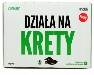 Prírodný kunagone pre móly 10ks leštiace strach