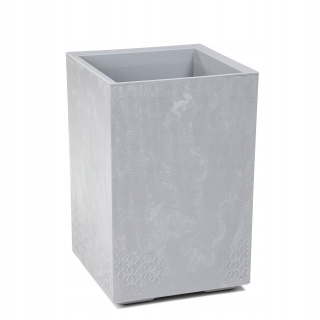 Stojan na kvetináč, kvety - Karo Karo trieda 40x40x60 Concrete Eco Recycled - Sza ...