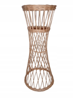 Stojan na kvetináč, kvety - Prútená kvetina Vysoko stabilná prírodná kvetina 90 cm 1
